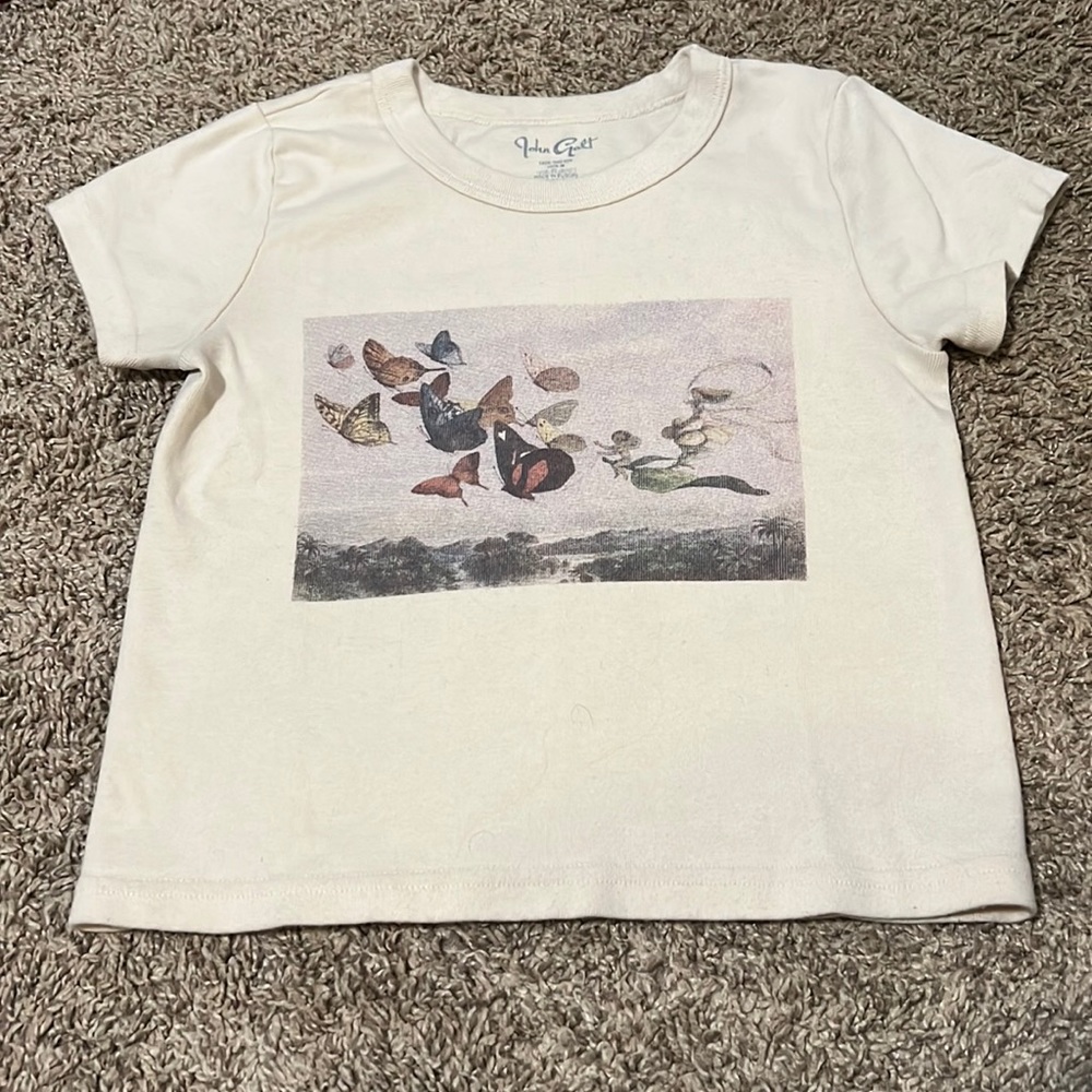John Galt butterfly baby t
